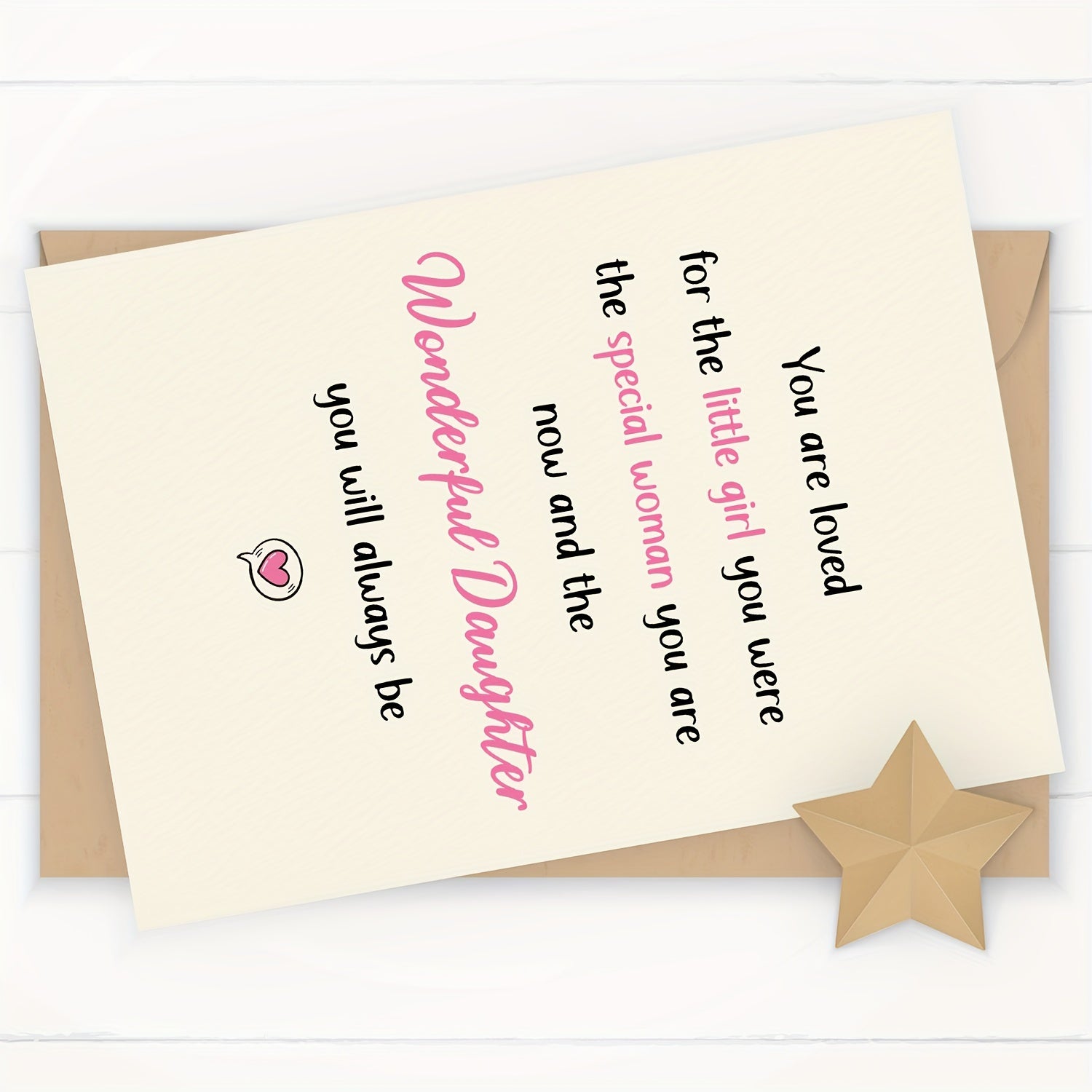 Funny Happy Birthday Card For Daughter - Daughter Gift From Mom Or Dad