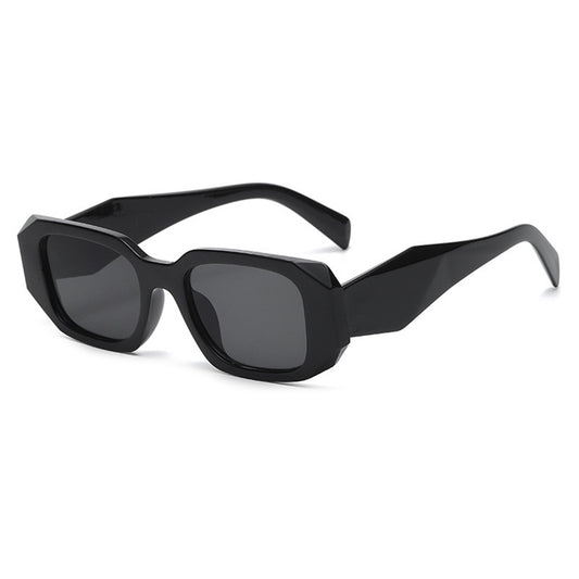 Stylish Punk Rectangular Sunglasses UV Protection Outdoor Travel Eyewear