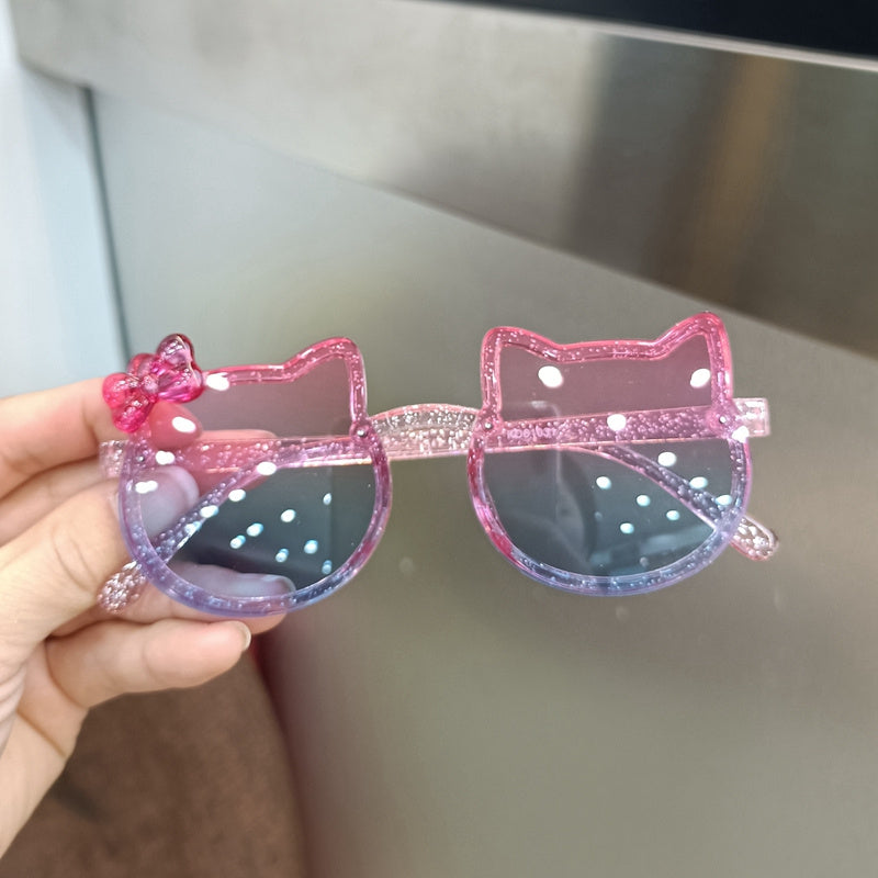 Cat Shaped Sunglasses UV Protection for Kids