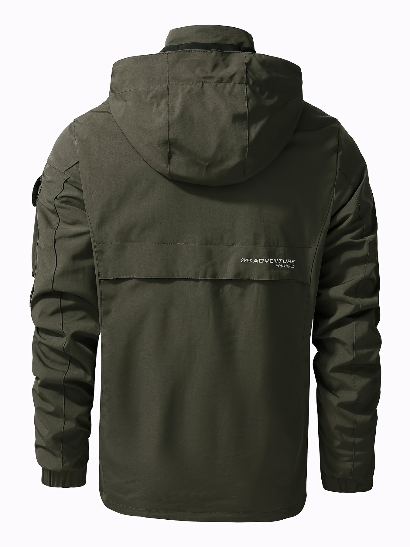 Men's Waterproof Hooded Jacket Outdoor Sports Windbreaker