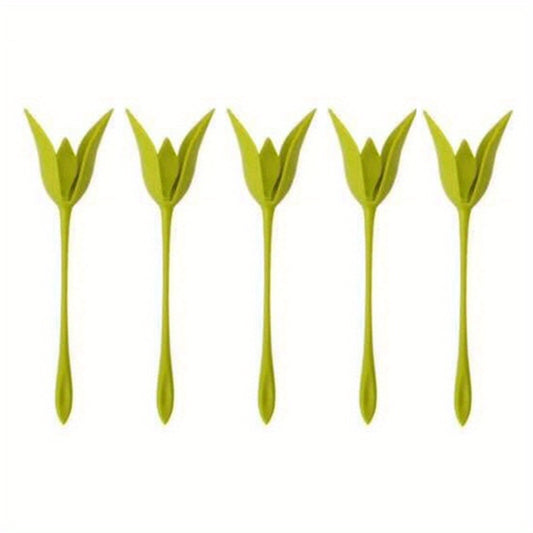 5pcs Flower Napkin Holder Table Decoration for Gatherings and Parties
