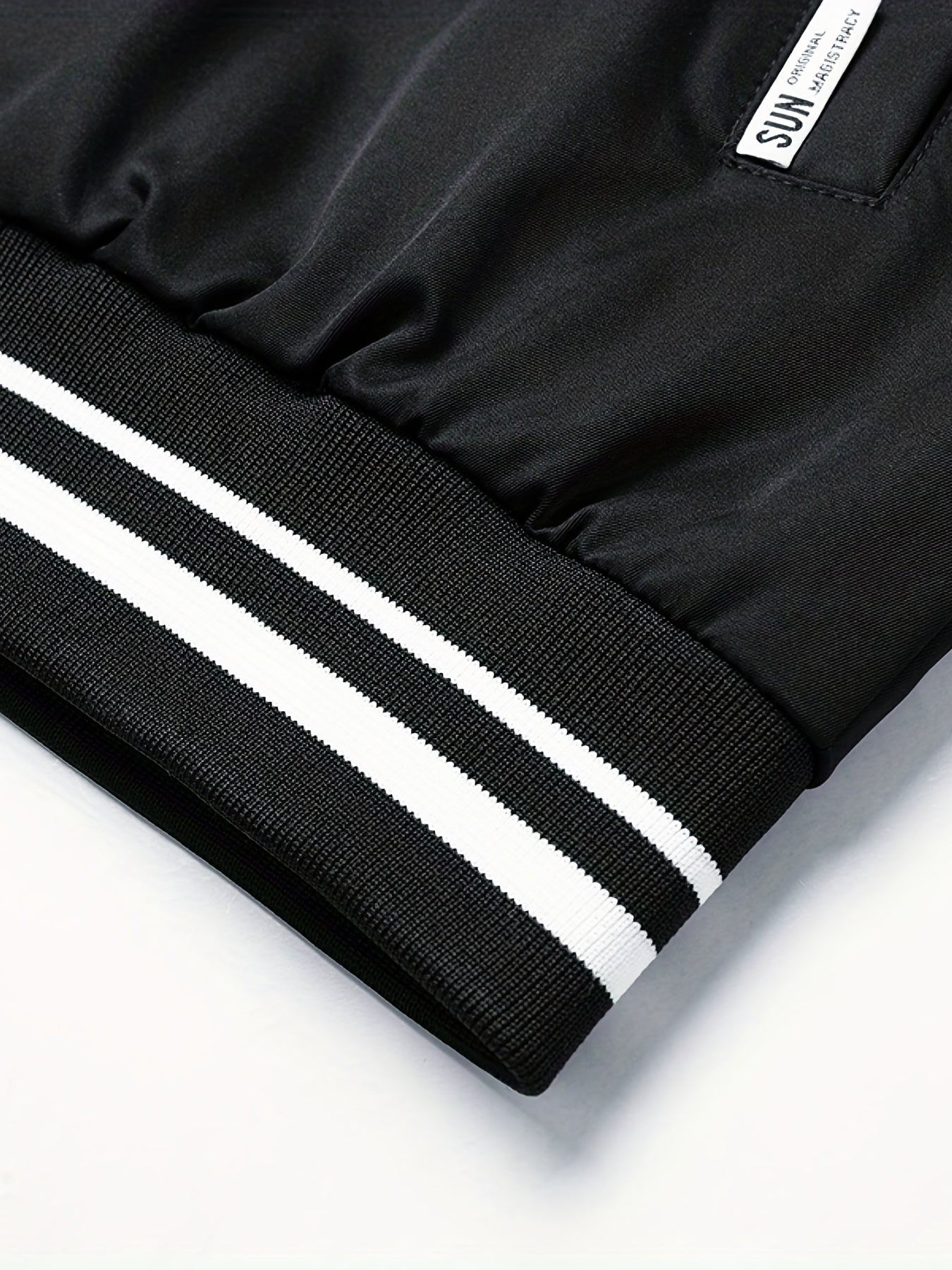 Men's Casual Baseball Collar Zip Up Jacket Coat For Spring Fall