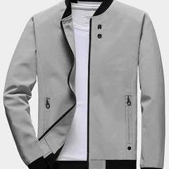 Men's Casual Zip Up Windbreaker Jacket