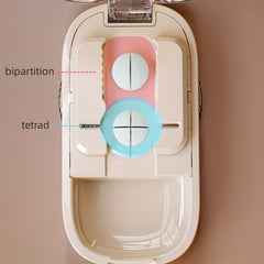 LDQ Pill Cutter and Divider Portable Medication Dispenser