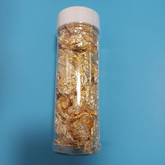 Golden Foil Cake Decoration Shards - Ice Cream Mousse Pastry Paper