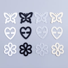 4 Pcs Butterfly Bra Strap Clips Non-slip Invisible Bra Buckle
