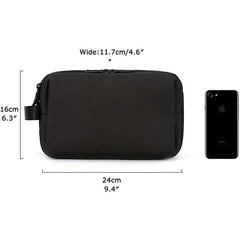 Men's Travel Toiletry Bag Water Resistant Shaving Organizer