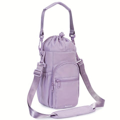 Sports Water Bottle Carrier Sling Bag 1L Capacity & Phone Pocket