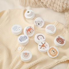 Scandi Kids Rainbow Animal Wooden Drawer Knob