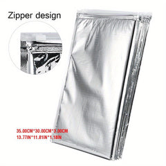 5pcs Aluminum Foil Insulated Food Storage Cooler Bag Set