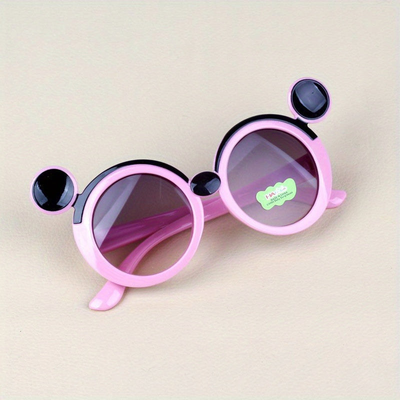 Kids Cartoon Sunglasses UV Protection Outdoor Travel Glasses
