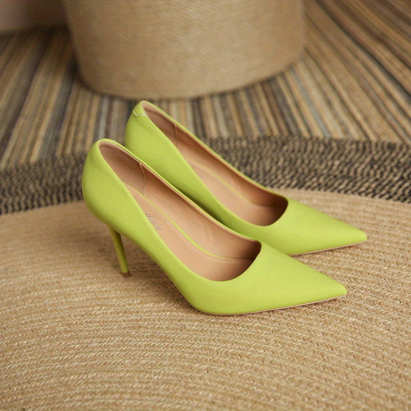 Women's Stiletto Heels Pointed Toe Work Shoes