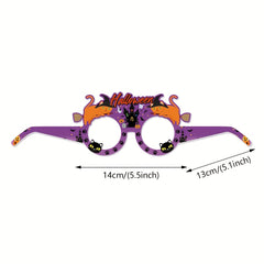 12pcs Girl's Halloween Funny Glasses Photo Props Party Decoration