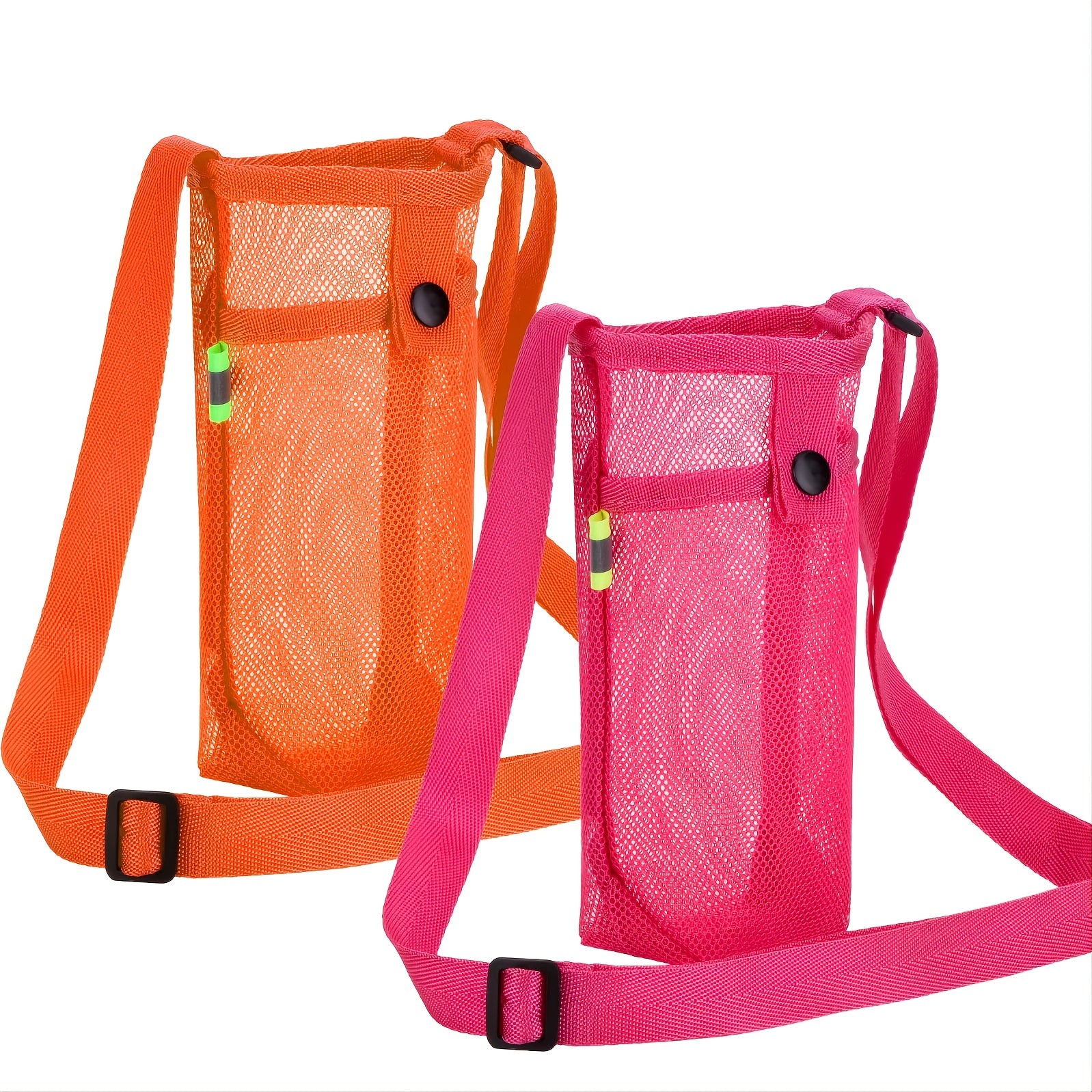 2pcs Water Bottle Holder Shoulder Strap for Outdoor Sports Gym Hiking Camping