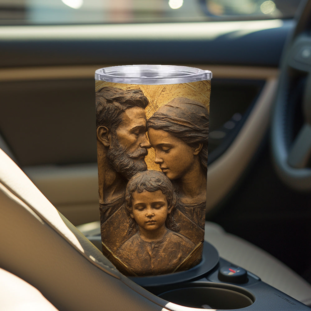 20oz Stainless Steel Vacuum Insulated Mug Holy Family