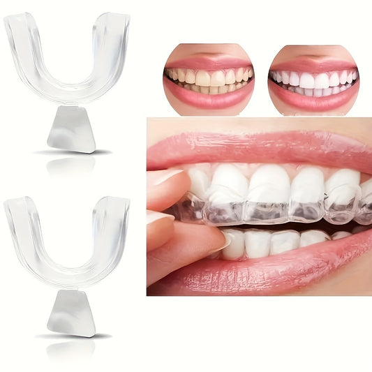 2pcs Sports Mouth Guards for Stopping Grinding Teeth