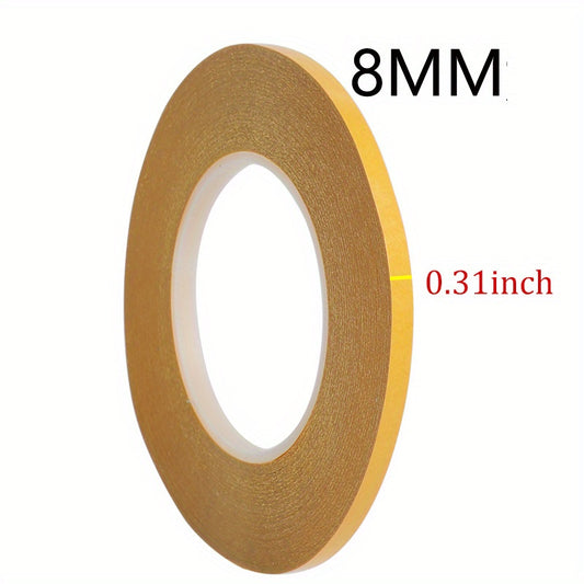 50M High Temp PET Double Sided Tape Transparent Heat Resistant Strong Adhesive