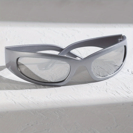 Y2K Wrap Around Sunglasses Anti Glare UV400