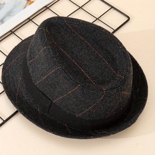 Unisex Sunshade Wide Brim Fedora Hat for Party