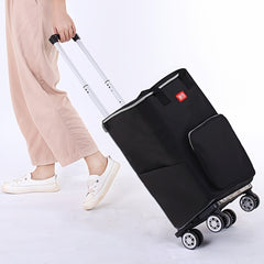 Insulated Picnic Bag with Tires - Large Capacity Oxford Fabric Cold Bag