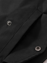 Men's Zip Up Baseball Jacket for Autumn Winter