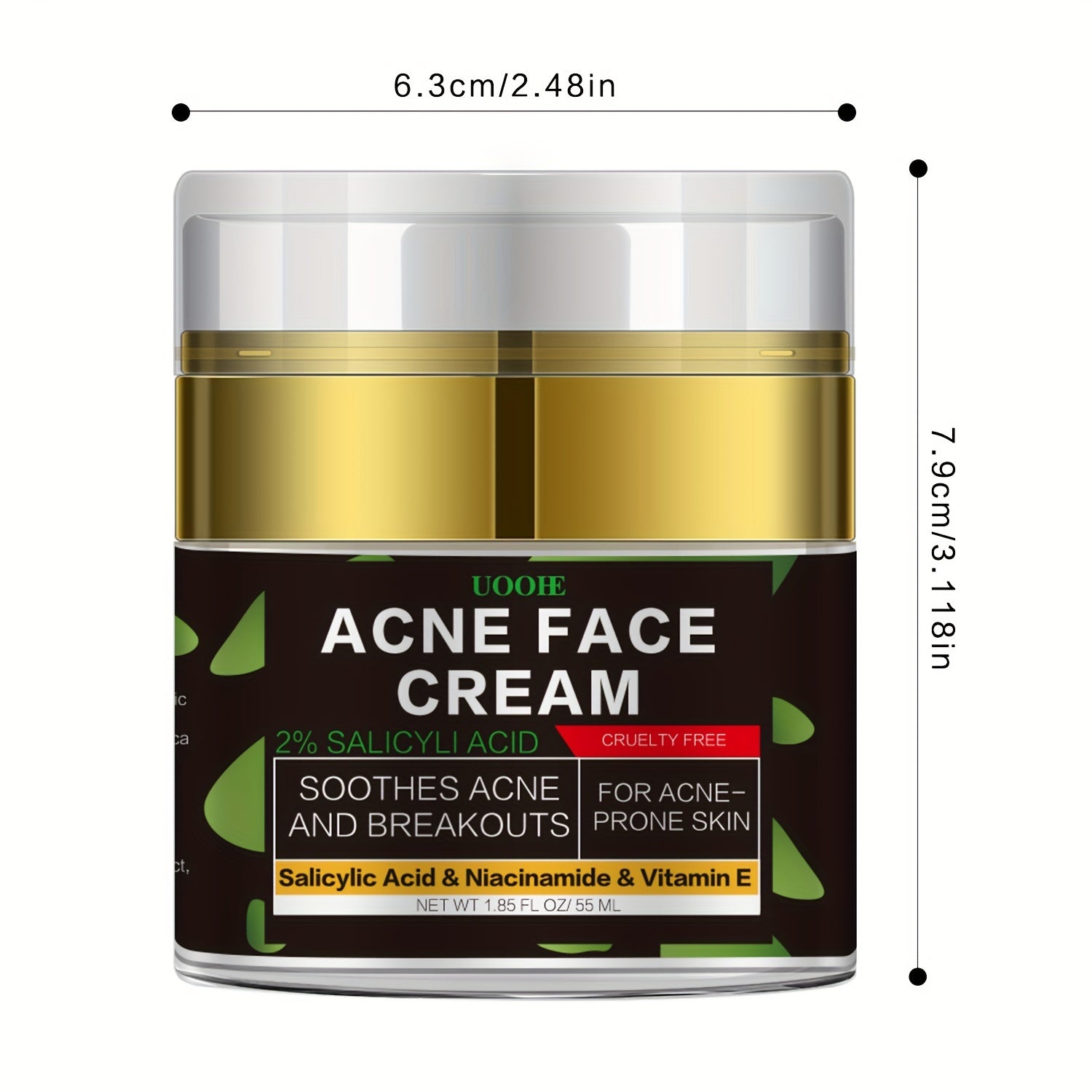 Acne Cream with Niacinamide & Salicylic Acid