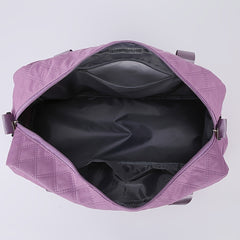 Nylon Sports Duffel Bag with Wet Dry Compartment & Shoe Pocket