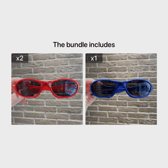 Y2K Spider Pattern Sunglasses for Kids