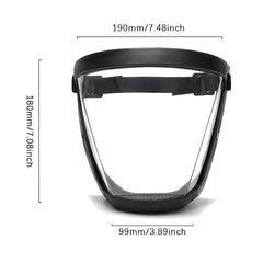 Transparent Safety Shield Kitchen Tools Splash Full Face Shield