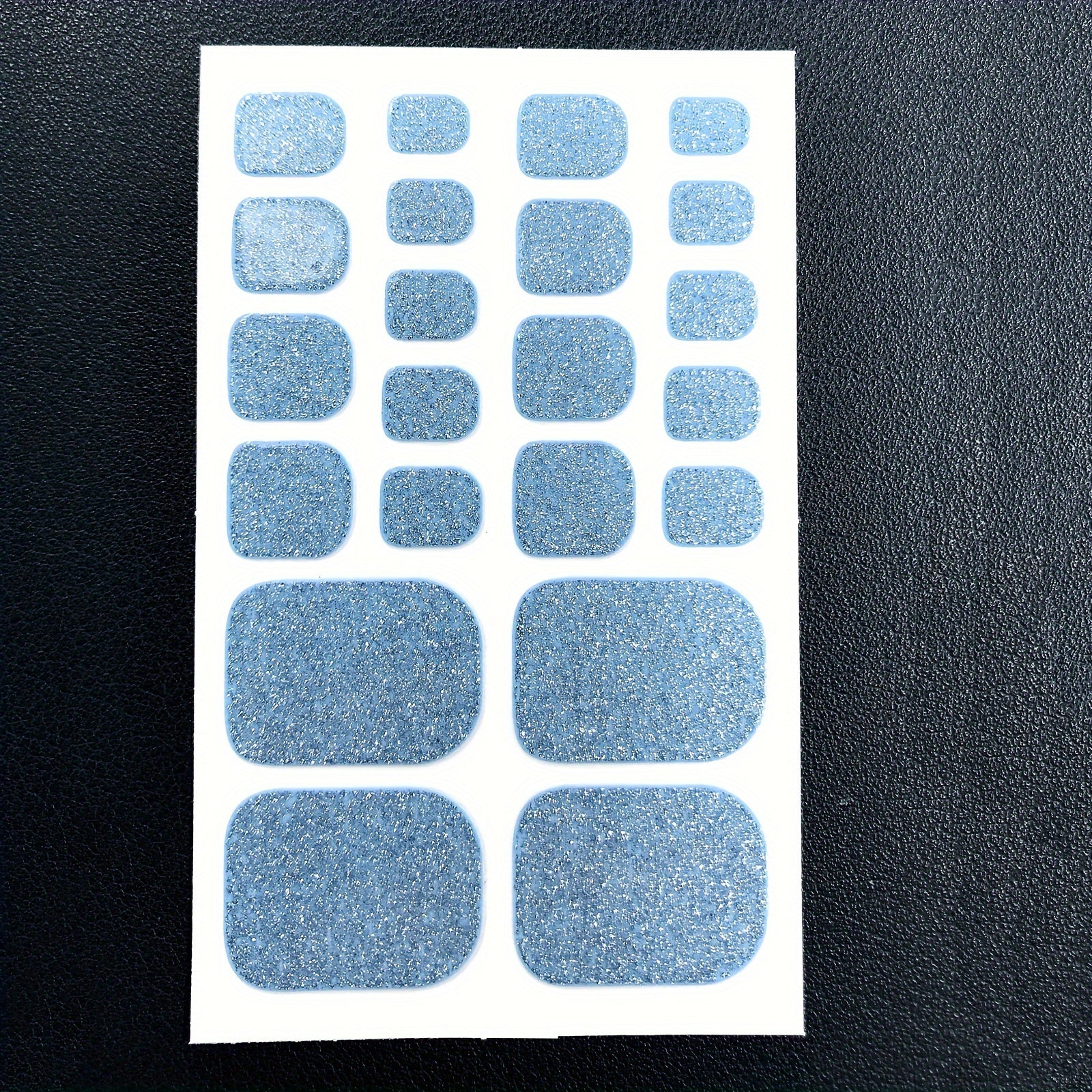 Glitter Nail Stickers Self Adhesive Nail Art Decals - Home Nail Decor