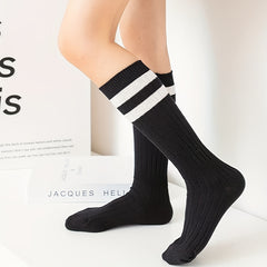 Kids Striped Knee High Sports Socks