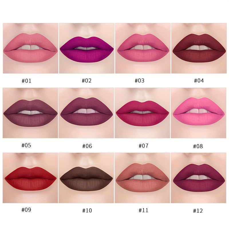 Matte Velvet Lipstick Long Lasting Waterproof Lipstick