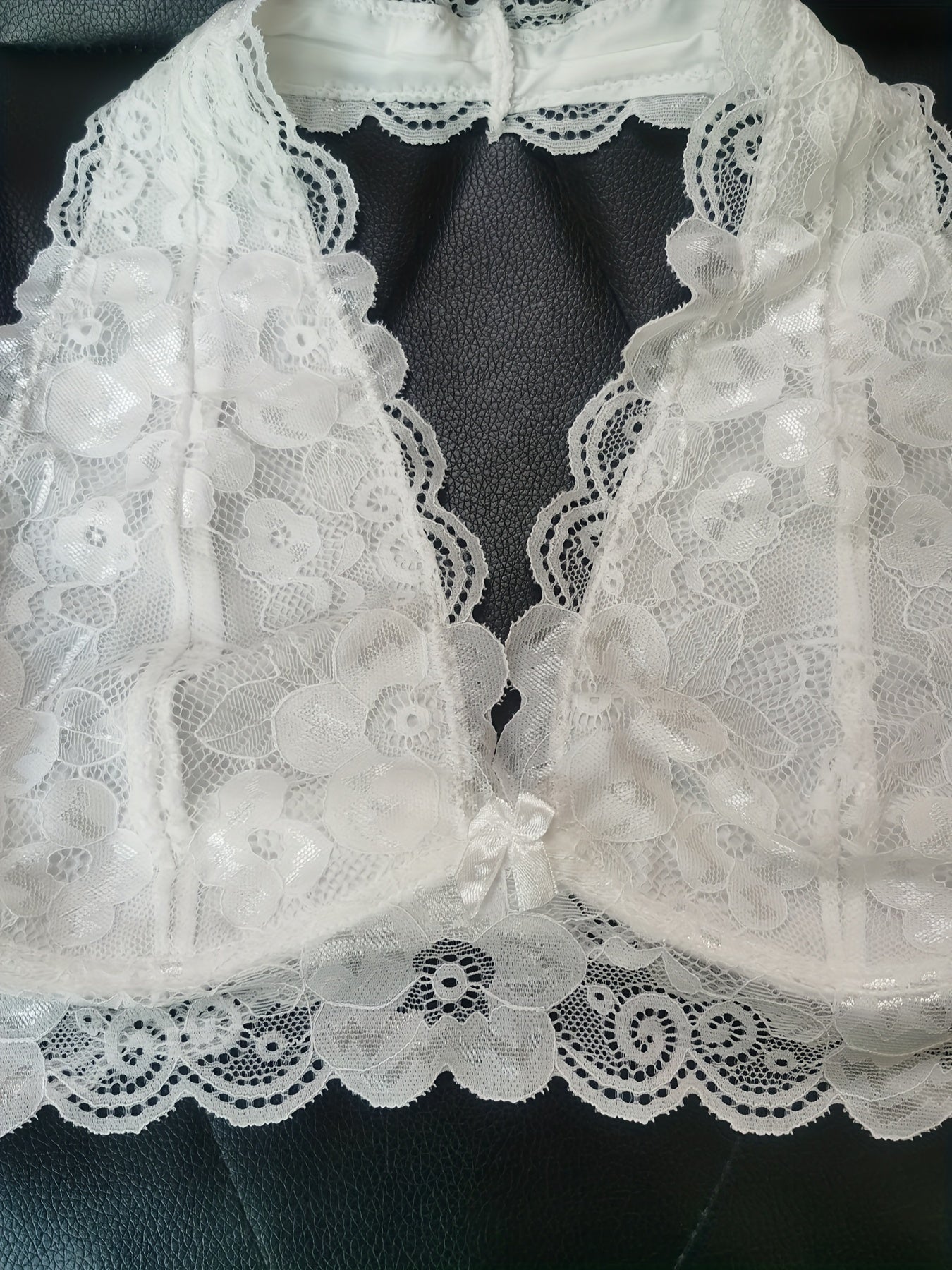 Wireless Lace Halter Bra Sexy & Comfortable Lingerie