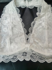 Wireless Lace Halter Bra Sexy & Comfortable Lingerie