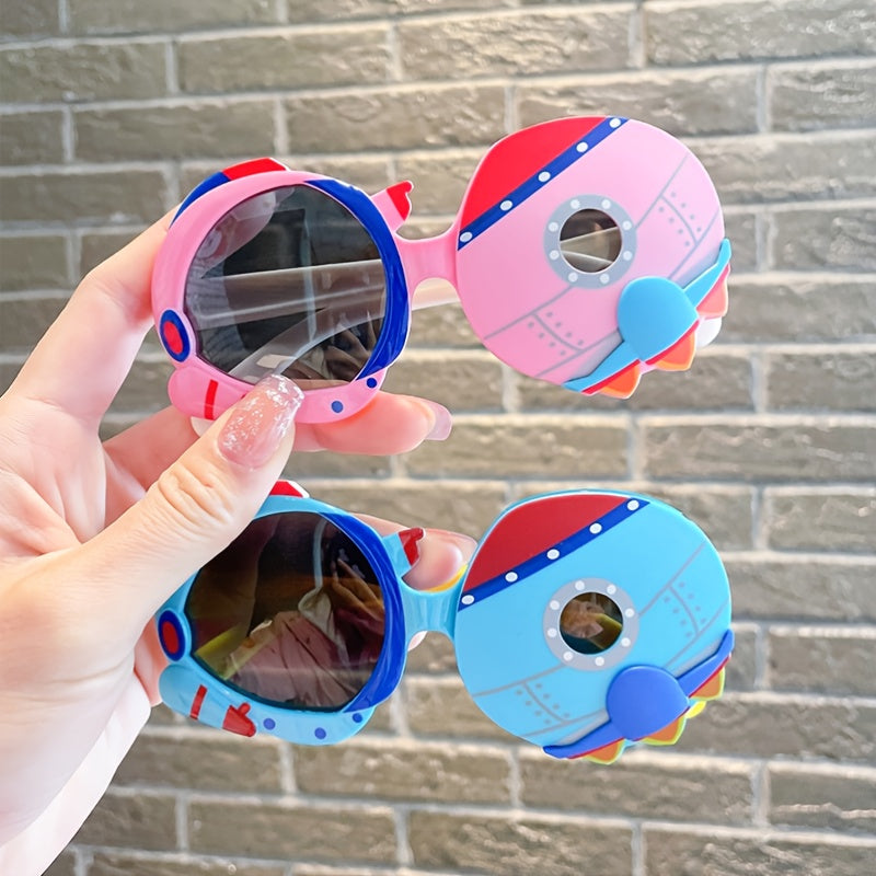 Children's Cartoon Round Sunglasses UV Protection