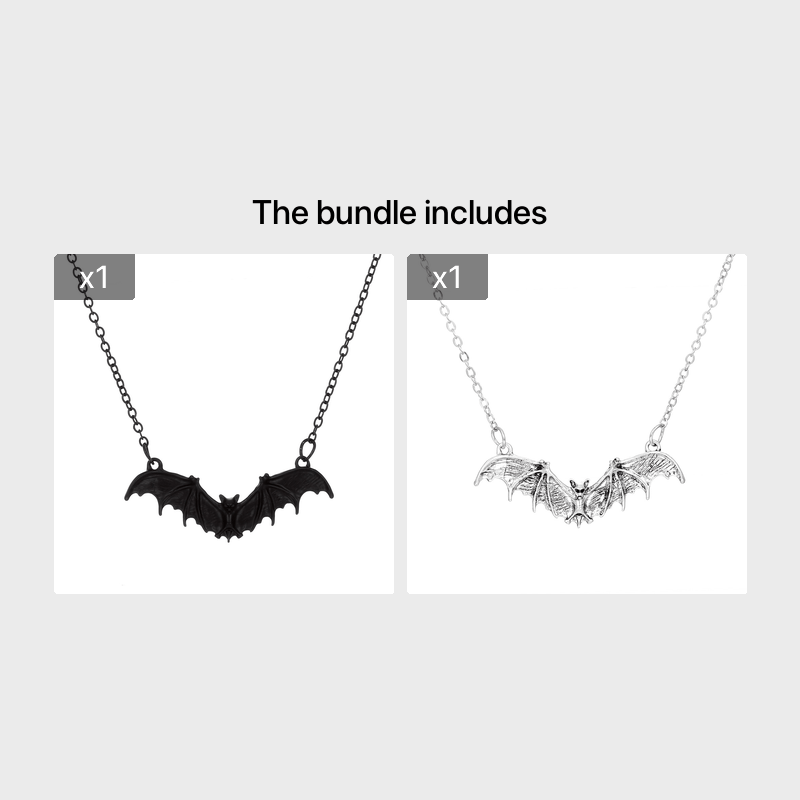 Men's Pop Punk Bat Necklace