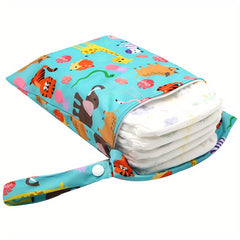 Waterproof Diaper Bag Washable Nappy Wet Dry Pouch Storage Small Diaper Bag