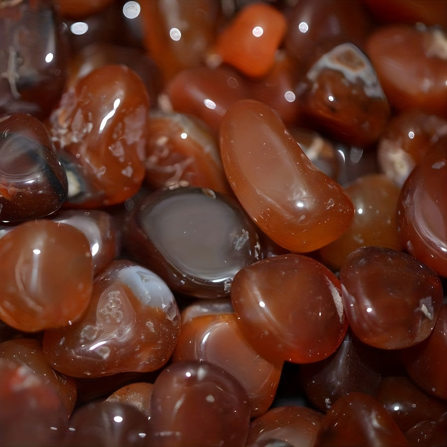 8pcs Raw Agate Crystal Gravel Flowerpot Decoration Stones