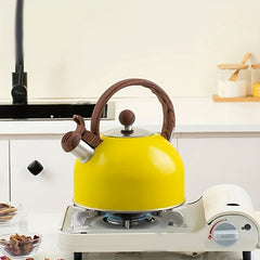 Stainless Steel Whistling Kettle for Camping