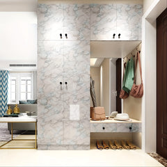 Marble Wallpaper Self-Adhesive Waterproof for Kitchen Living Room Bedroom