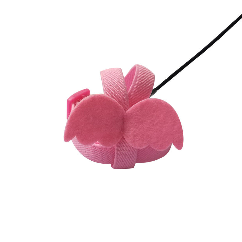 Adjustable Parrot Bird Harness Leash Anti Bite Nylon Rope Wings