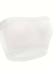 4pcs Strapless Bandeau Bras Hollow Out Stretch Everyday Bra