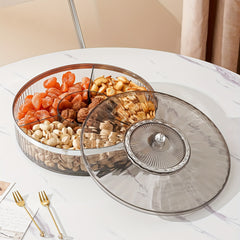 Candy Snack Storage Box With Lid Wedding Party Candy Plate