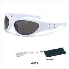 Girl's Wrap Around High Sunglasses Vintage Glasses