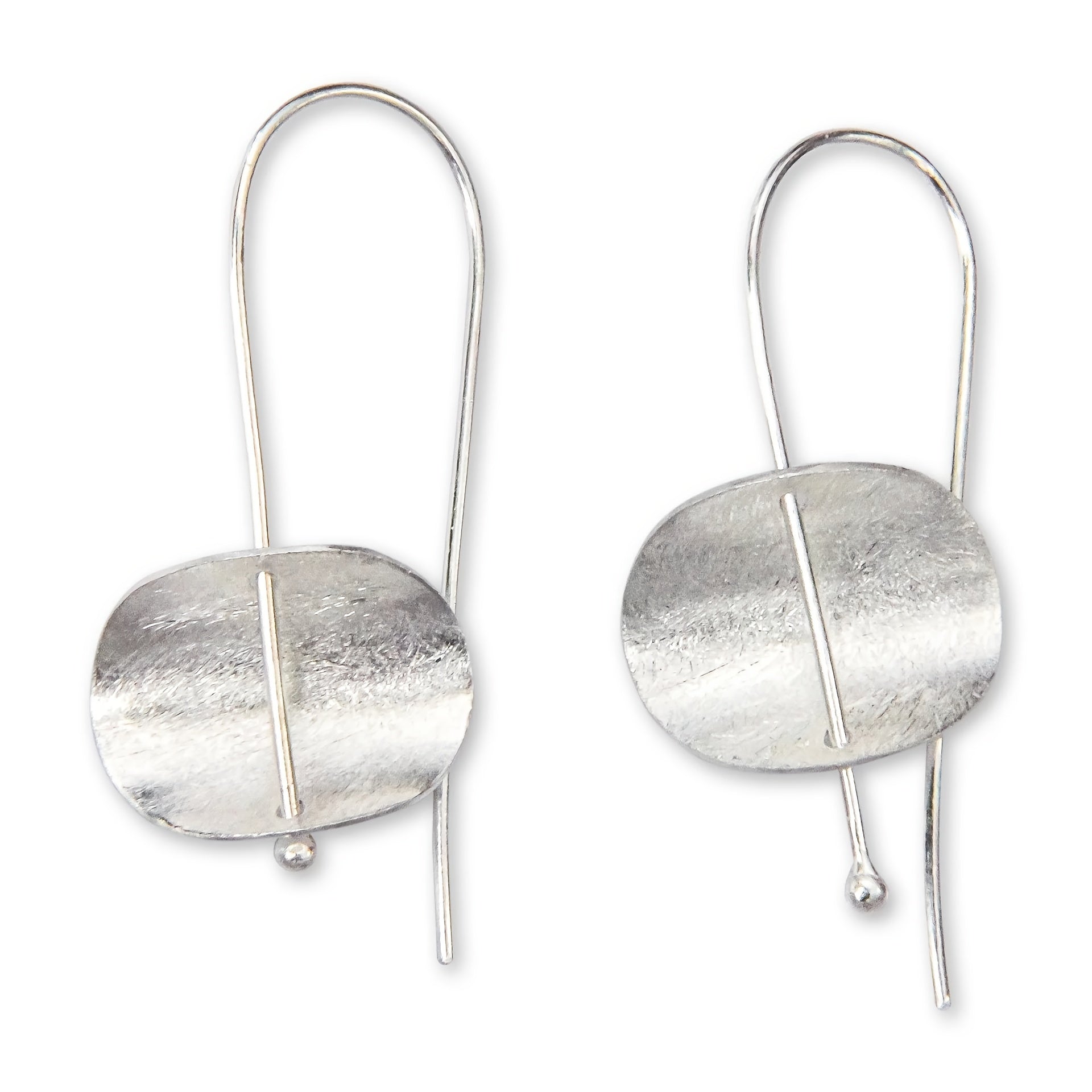 Vintage Drop Earrings 925 Silver Plated for Women
