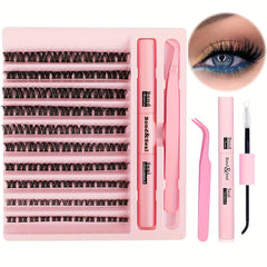 DIY Lash Extension Kit with Strong Hold Lash Bond & Seal, Tweezers