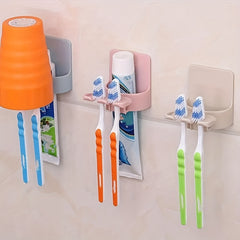 Toothbrush Holder with Punch - Keep Toothbrush & Toothpaste