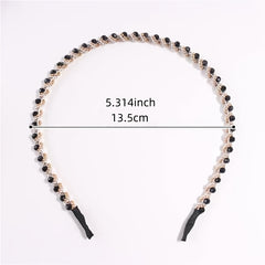 Crystal Hair Band Head Band Anti Slip Hair Clip