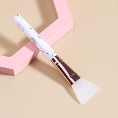 Marble Silicone Mask Brush - Facial Cleansing & Hairless Applicator