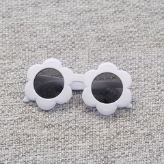 Flower Shaped Frame Sunglasses for Kids Party